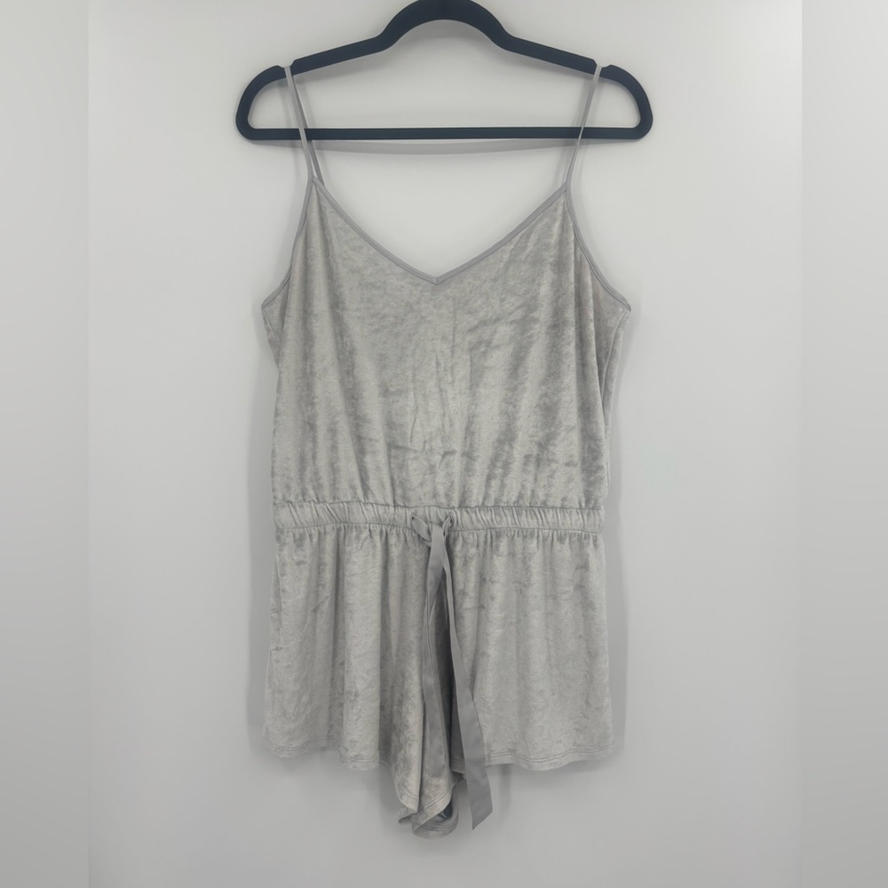 Victoria’s Secret Crushed Velvet Romper - Picture 2 of 7